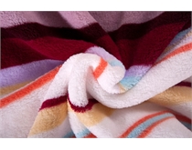 KEEP WARM CORAL FLEECE PRINTED FOR BABY BLANKET & LONG RUBE & TOY