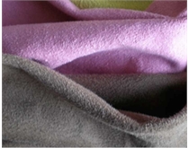 tricot fabric,one side brushed
