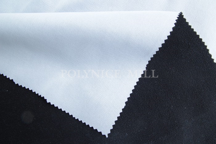 100D MICRO FLEECE BONDED WITH 4 WAY STRETCH FABRIC BREATHABLE FILM 1000 MM