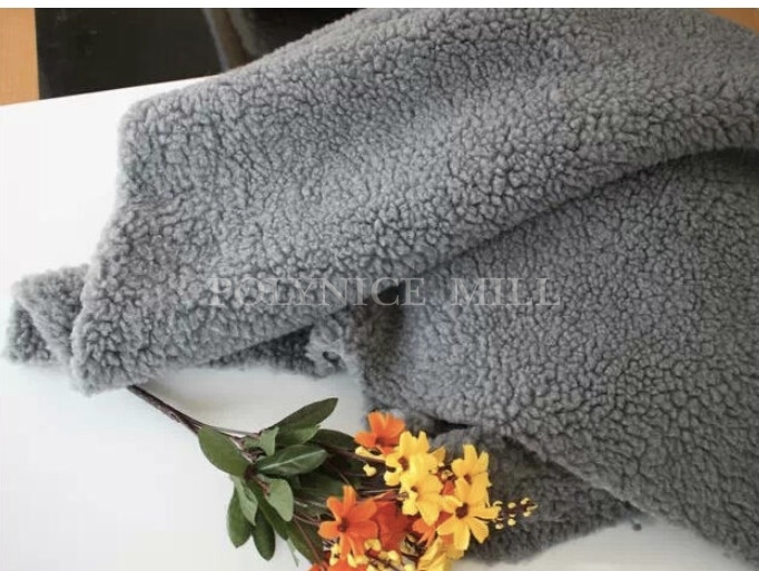 HOT SALE FACTORY PRICE SHERPA FUX BONDED WITH SUEDE FOR SOFA