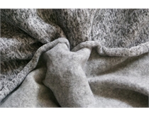 heather grey fleece fabric