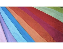 100% POLYESTER / SPANDEX /COTTON (COMBED,CARDED) VARIOUS COLOR